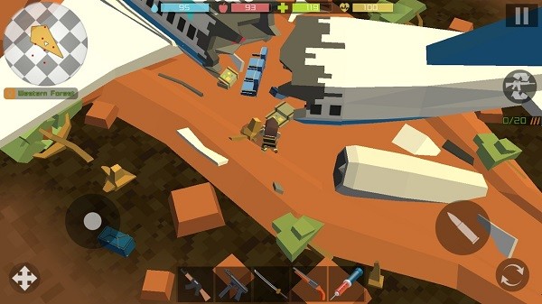 像素僵尸猎人生存中文版下载 - 动作射击游戏