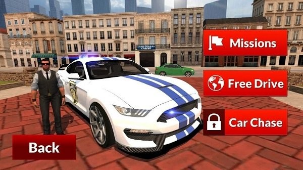 野马警车驾驶手游截图4