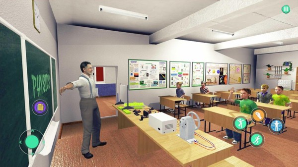 虚拟高中男孩模拟器手机游戏截图2