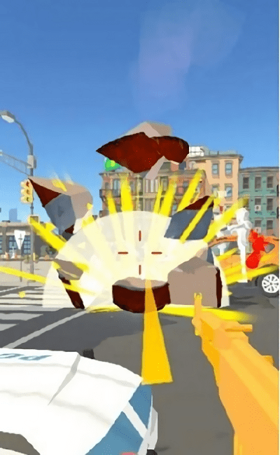 警车扫射游戏(rider legend)截图1