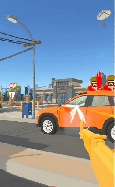 警车扫射游戏(rider legend)截图4