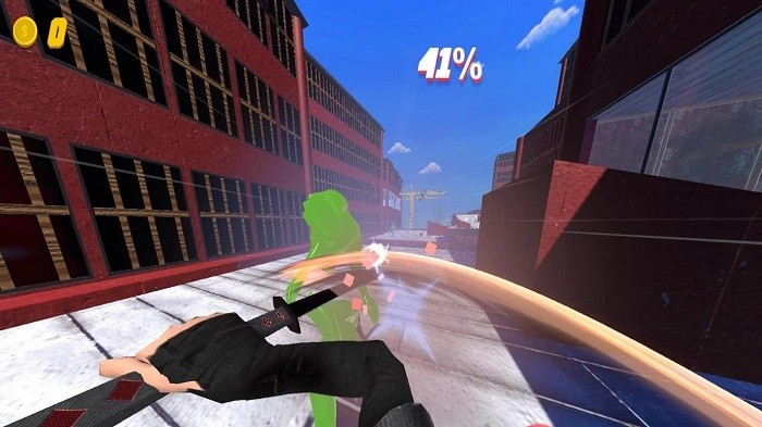 楼顶忍者奔跑游戏(rooftop run ninja)截图2