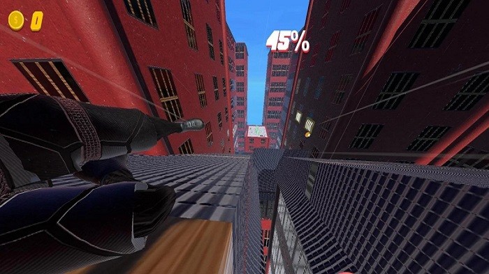 楼顶忍者奔跑游戏(rooftop run ninja)截图1