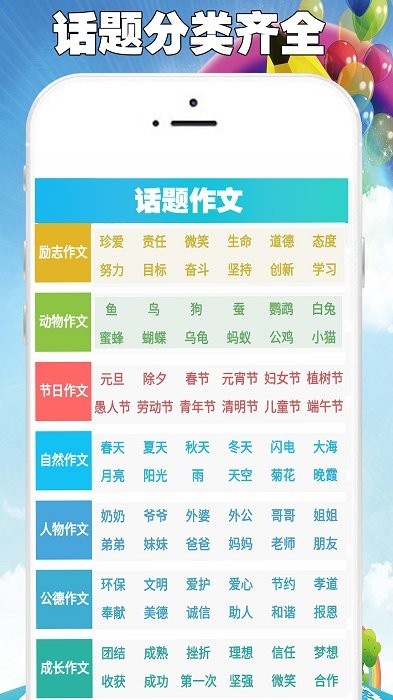 中小学满分作文集app截图4