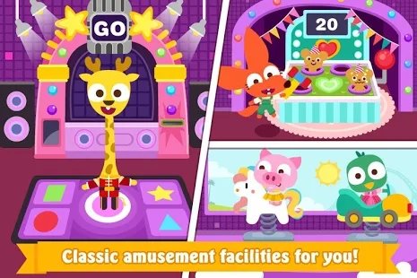 泡泡兔梦幻小镇游乐场游戏截图4