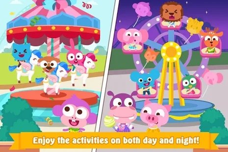 泡泡兔梦幻小镇游乐场游戏截图3