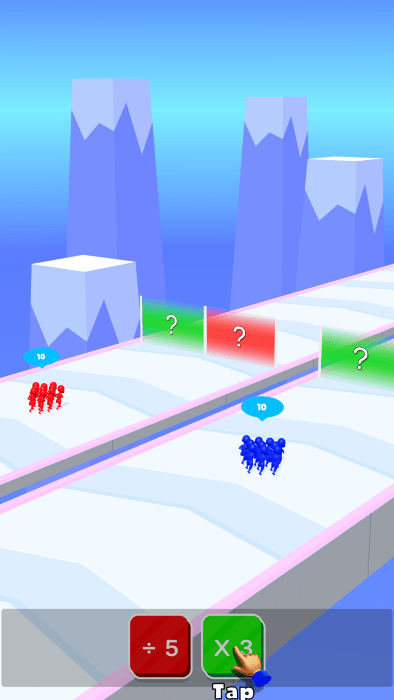 棘手的人群赛跑者游戏截图1