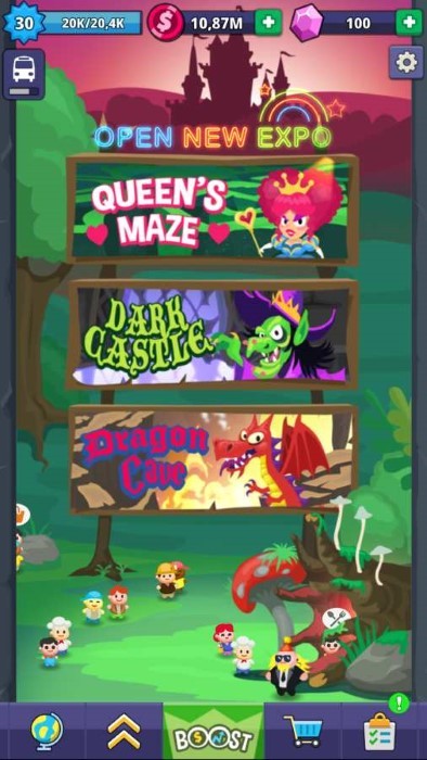 毛骨悚然游乐园游戏截图3