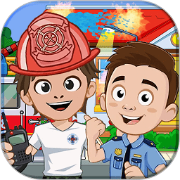 我的小镇消防员游戏 - 安卓 儿童教育
