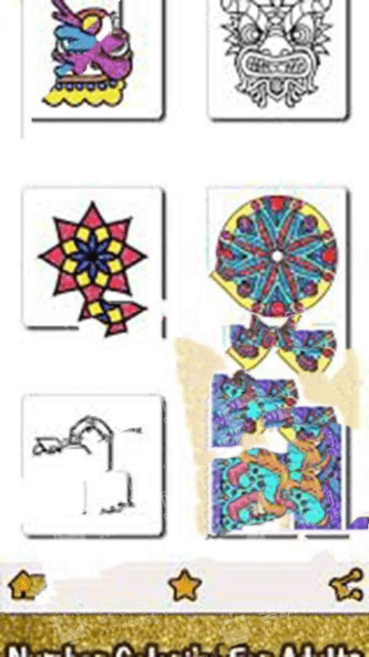 闪亮的数字涂色手游截图3